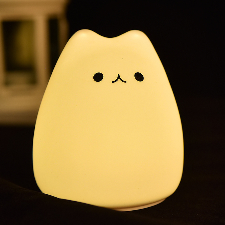 Glowy Cat™ - Color-Changing Cat Night Lamp