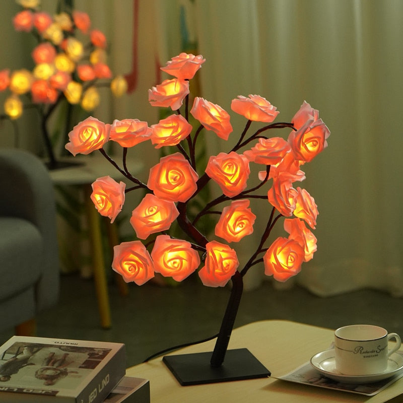 Rose Tree Lamp