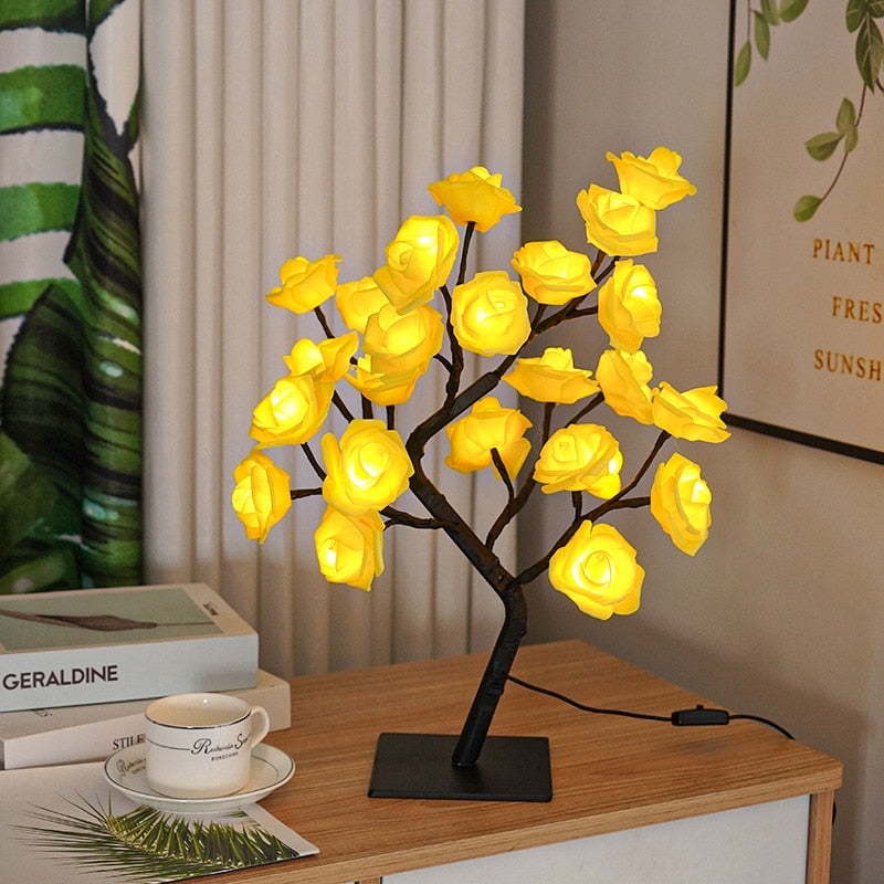 Rose Tree Lamp