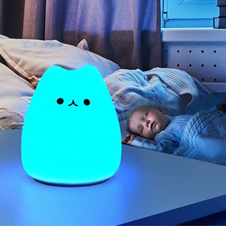 Glowy Cat™ - Color-Changing Cat Night Lamp